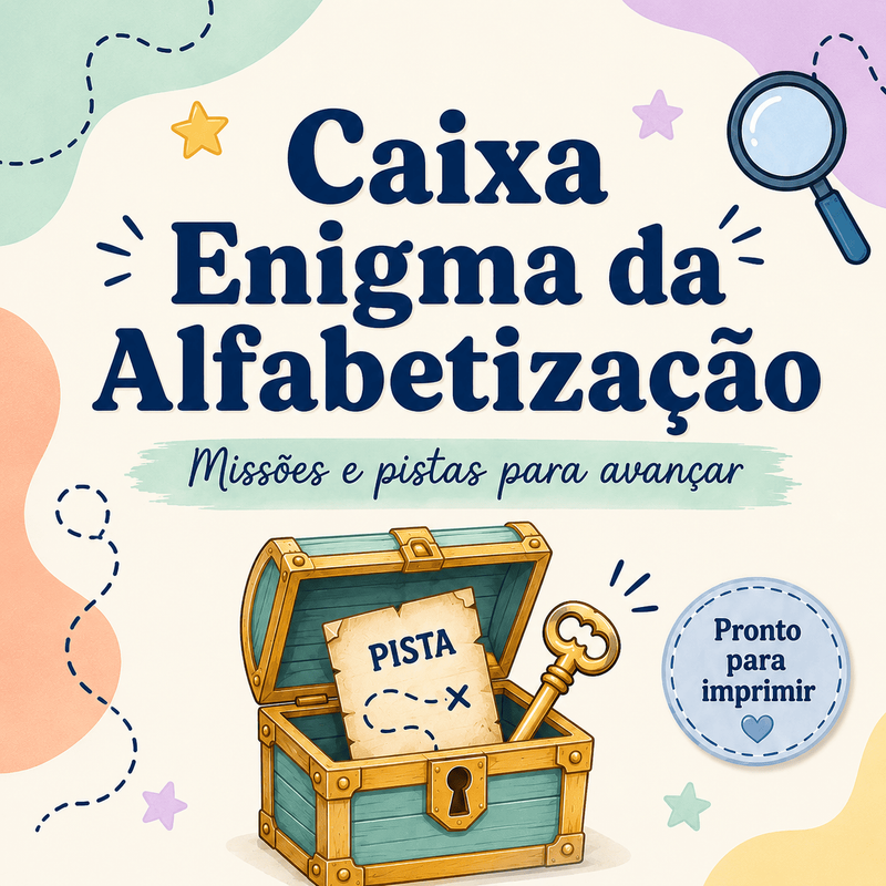 Bônus 3 — Caixa Enigma da Alfabetização
